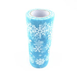 Luxury Snowflake Tulle Fabric - Eliza Henri Craft Supply