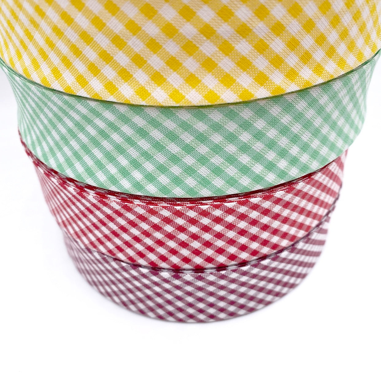 Luxury Gingham Bias Binding 30mm - Eliza Henri