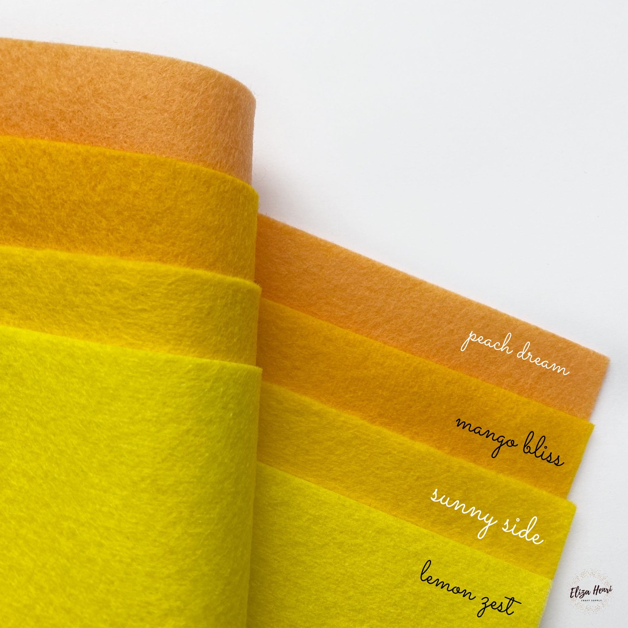 100% Wool Felt- 20 x 30 cm Sheets - Eliza Henri