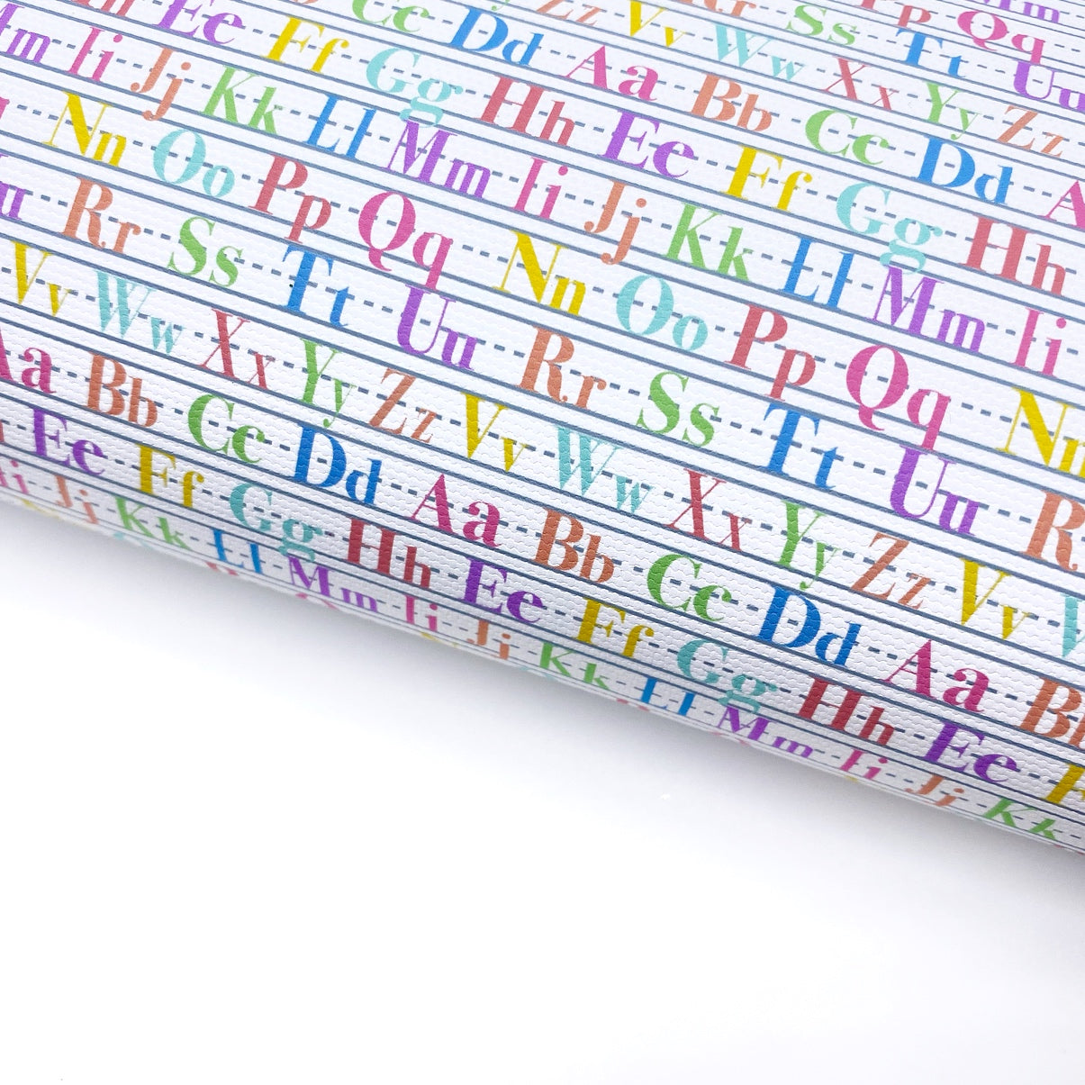 Handwriting Practise Lux Premium Printed Bow Fabric - Eliza Henri