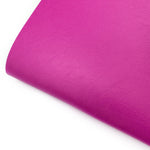 Roller Doll Pink Core Colour Premium Faux Leather Fabric Sheets - Eliza Henri