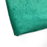 Emerald Green Crushed Velvet Fabric - Eliza Henri