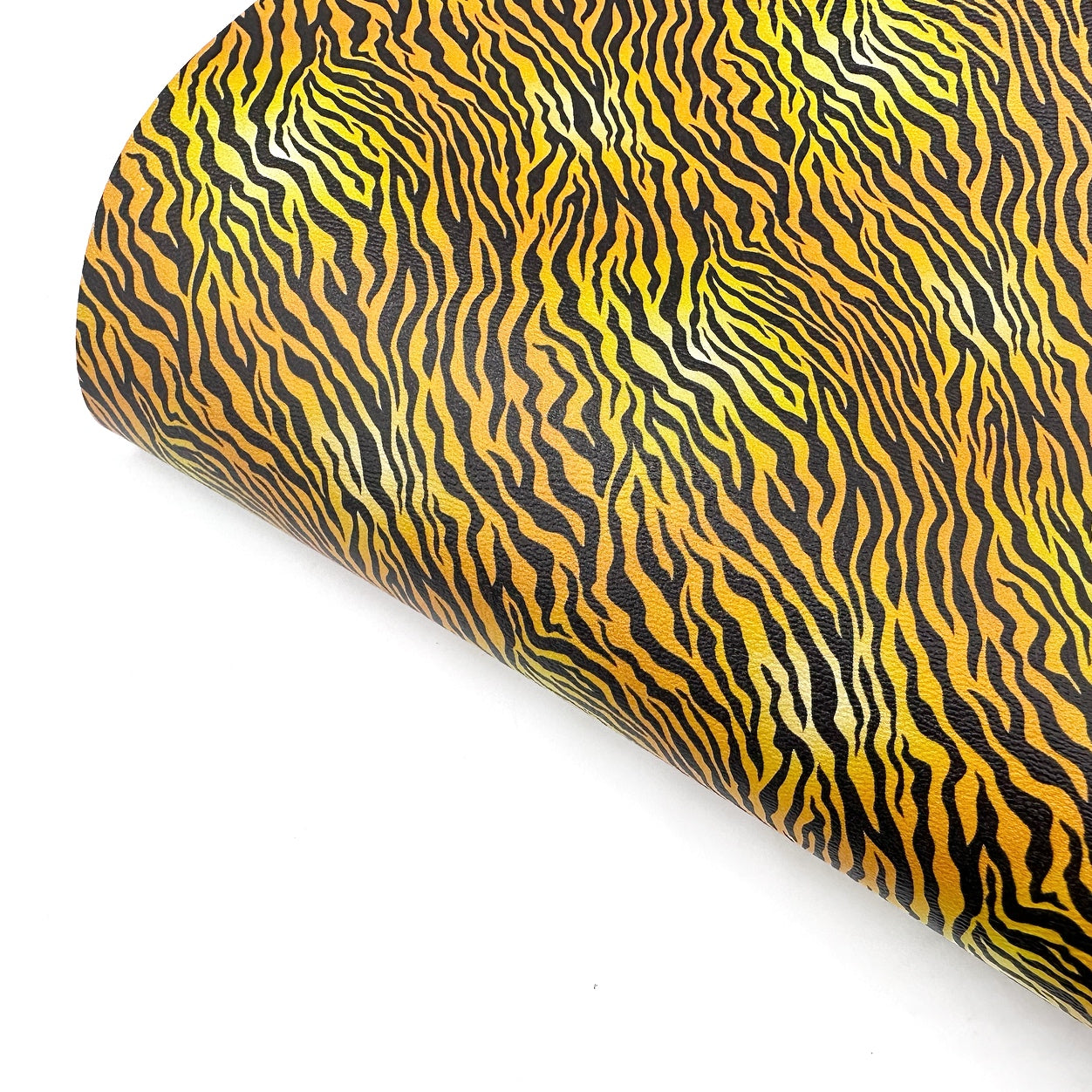 Golden Tiger Premium Faux Leather Fabric Sheets - Eliza Henri