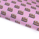Girl Power Lux Premium Printed Bow Fabric - Eliza Henri