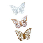 Metallic 3D Cut-out Butterfly Embellishments - Eliza Henri
