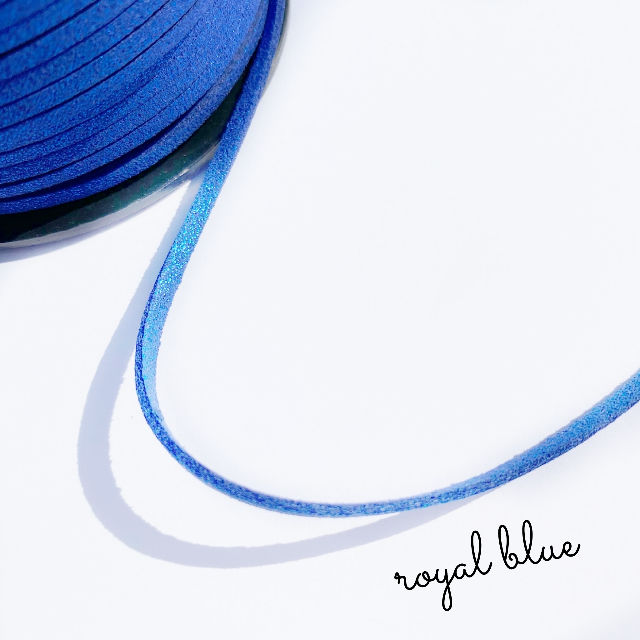Sparkle Faux Suede Cord - Eliza Henri