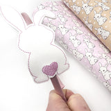 Sweet Bunny Tails Headband Slider Felties - Eliza Henri