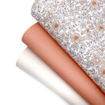 Ditsy Aurelia Premium Faux Leather Fabric Collection - Eliza Henri