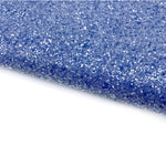 Sugar Coated Denim Blue Lux Premium Chunky Glitter Fabric - Eliza Henri