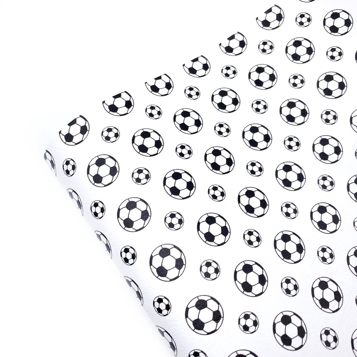 Footballer Premium Faux Leather Fabric Sheets - Eliza Henri