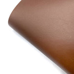 Hot Chocolate Brown Premium Faux Leather Fabric Sheets - Eliza Henri