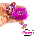 Felicity Flamingo - Fluffy Fur Baby Felties - Eliza Henri