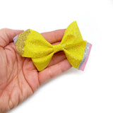 Exclusive Garnet Pencil 3.5” Pinch Bow Hair Template - Eliza Henri