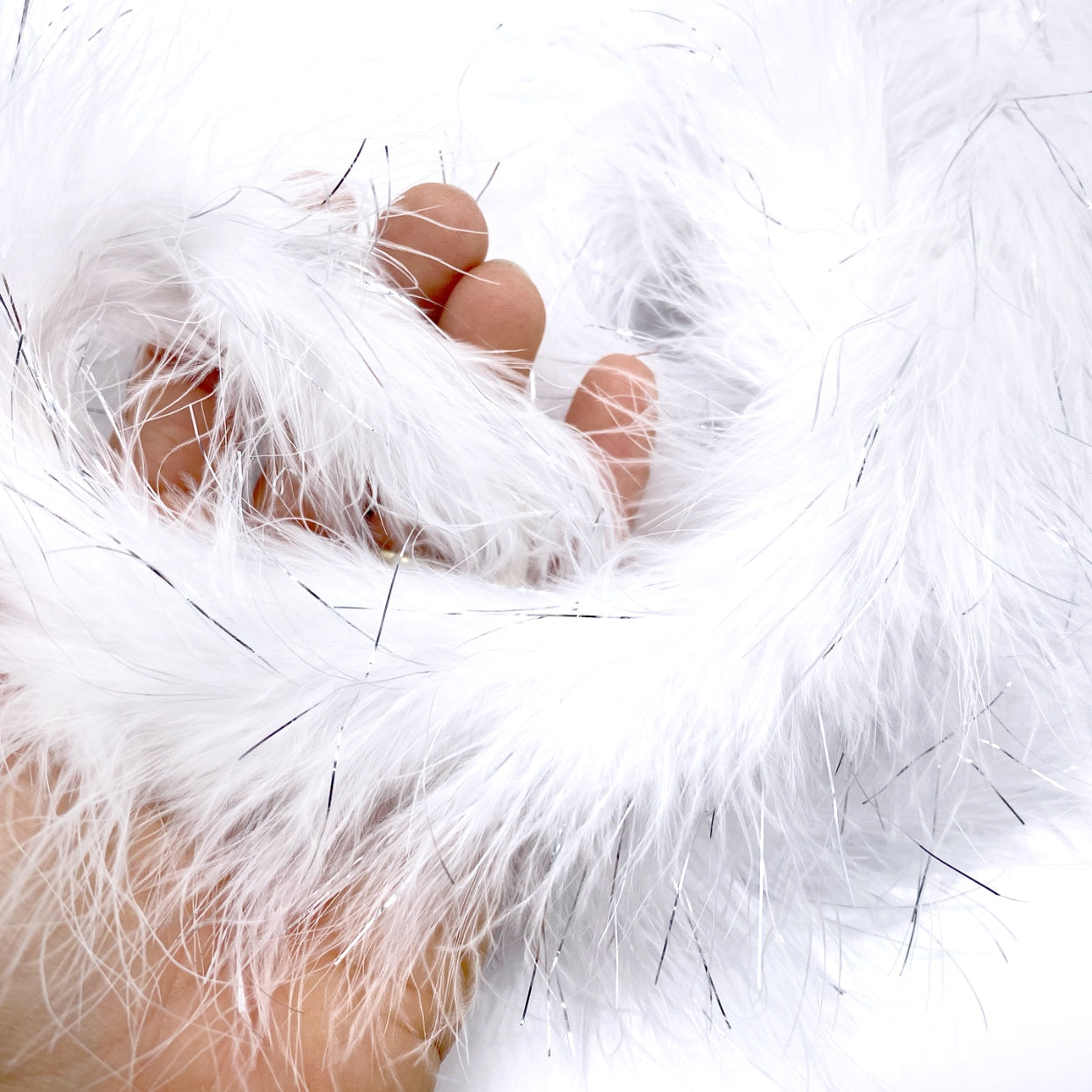 Sparkle Extra Fluffy Marabou Trims - Eliza Henri