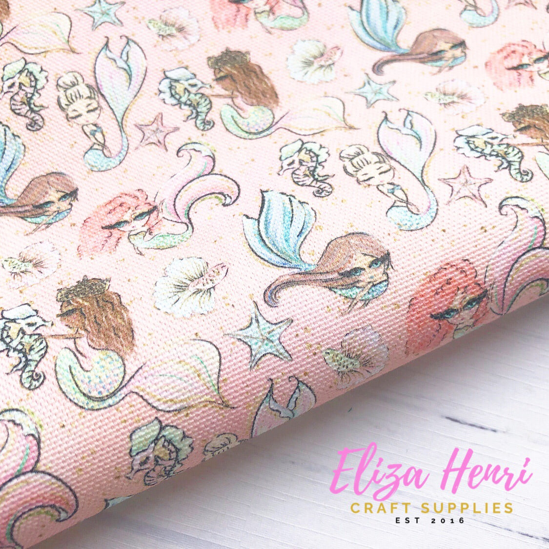 New Merbabes Peach Standard Fabric Felt - Eliza Henri