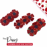 The Poppy Flower Clip Die Cutter - PRE ORDER