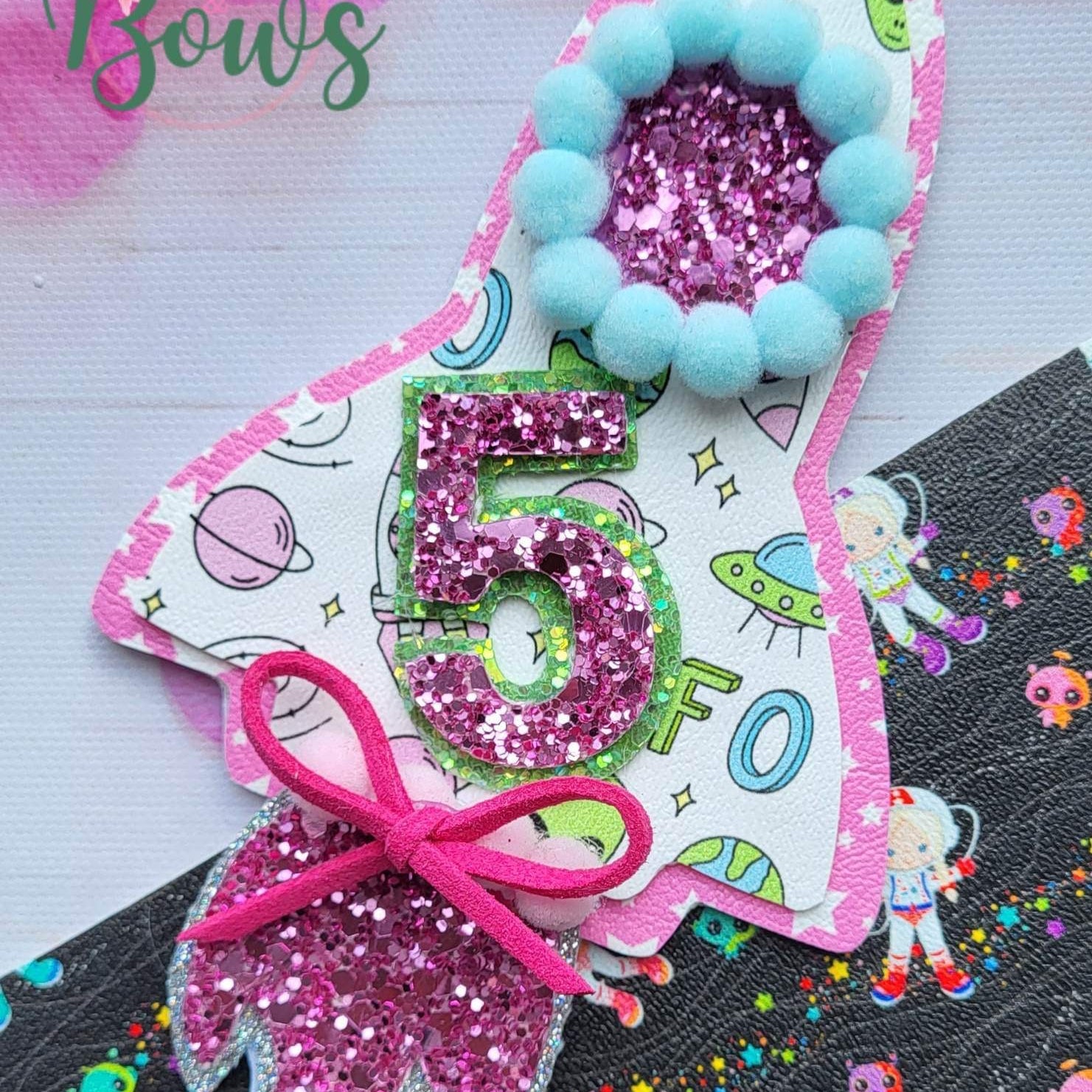 EH Exclusive Rocket Birthday Badge SVG/PDF - Eliza Henri