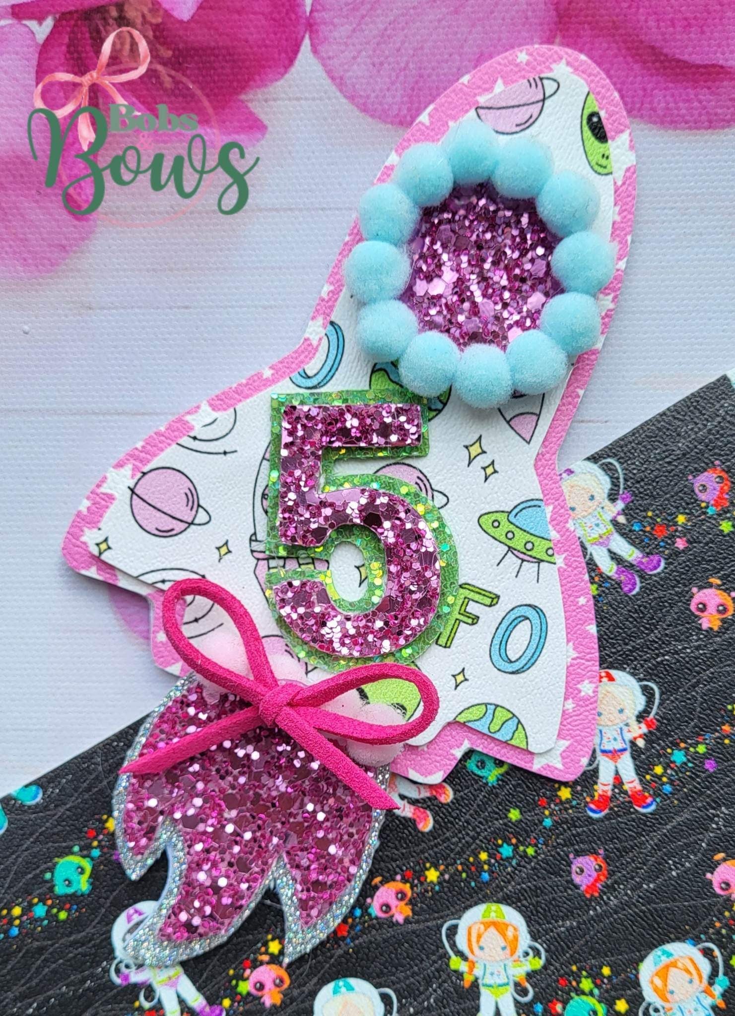 EH Exclusive Rocket Birthday Badge SVG/PDF - Eliza Henri