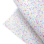 Vanilla Sprinkles Premium Faux Leather Fabric Sheets - Eliza Henri