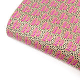 Daddy’s Girl Leopard Premium Faux Leather Fabric Sheets