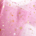 Luxury Foil Unicorn Star Tulle Fabric - Eliza Henri