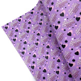 Girls just want to have fun-damental rights feminist Premium Faux Leather Fabric Sheets - Eliza Henri