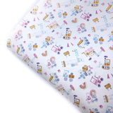 Watercolour Girlie Diggers Premium Faux Leather Fabric Sheets - Eliza Henri