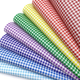 Classic Gingham Premium Faux Leather Fabric Sheets - Eliza Henri