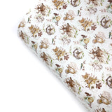 Woodland Friends Premium Faux Leather Fabric Sheets - Eliza Henri