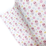 Girlie Robots Premium Faux Leather Fabric Sheets - Eliza Henri