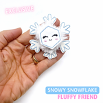 Snowy Snowflake- Fluffy Friend Felties - Eliza Henri