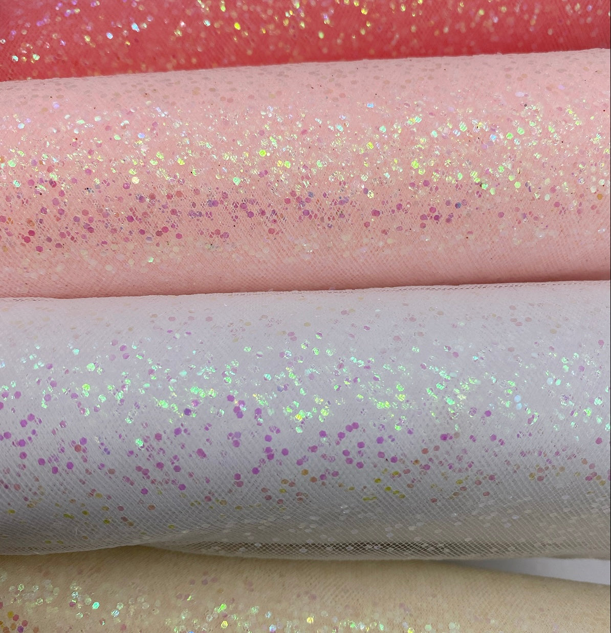 Luxury Irridescent Fairy Sparkle Tulle Fabric - Eliza Henri
