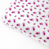 Bunny Paws Small Premium Faux Leather Fabric Sheets