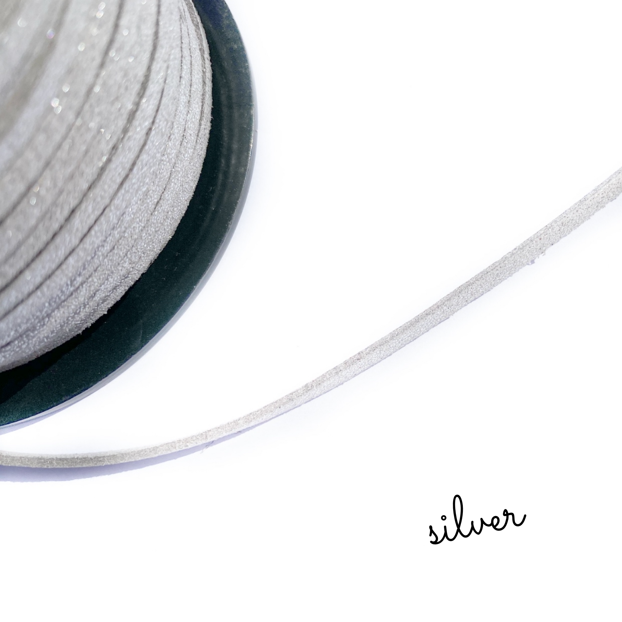 Sparkle Faux Suede Cord - Eliza Henri