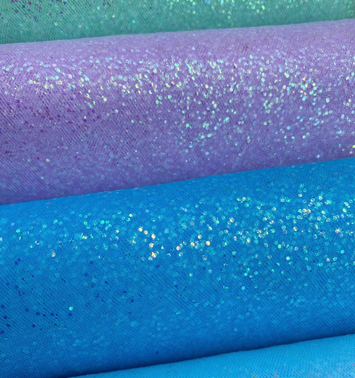 Luxury Irridescent Fairy Sparkle Tulle Fabric - Eliza Henri