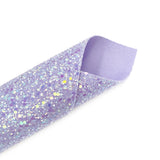 Fairytales Lilac Lux Premium Chunky Glitter Fabric - Eliza Henri