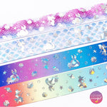 New Holographic Mermaid Grosgrain Ribbon 25mm - Eliza Henri