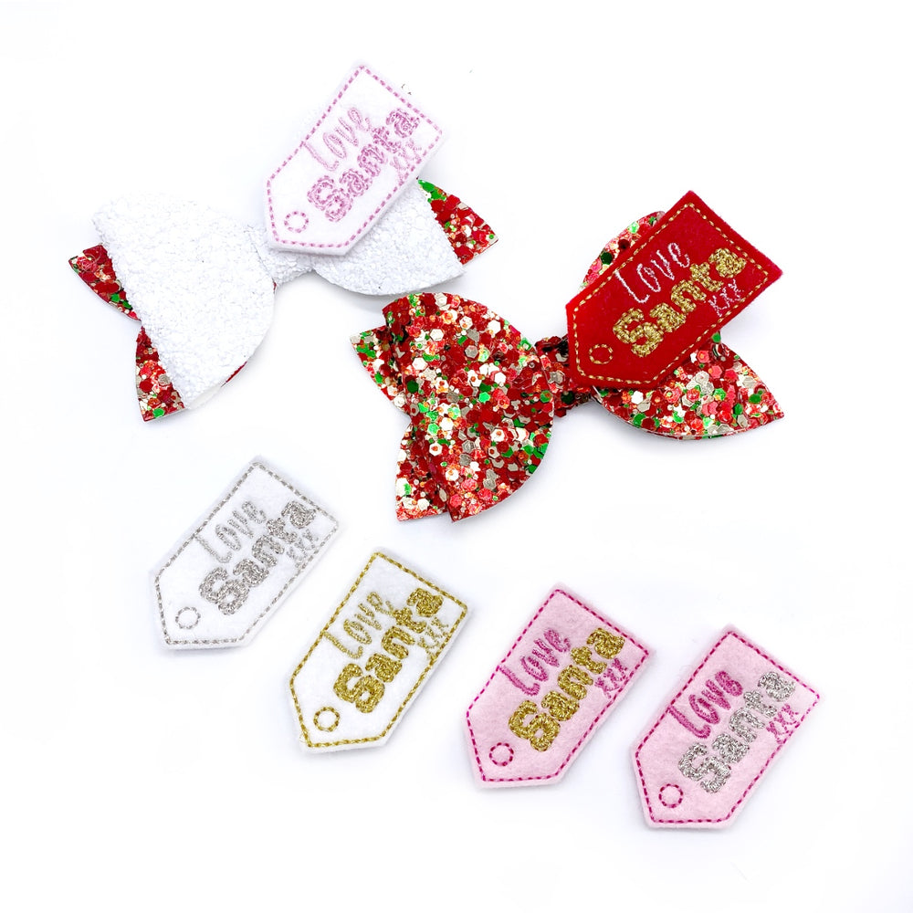 Santas Gift Tag Felties - Eliza Henri