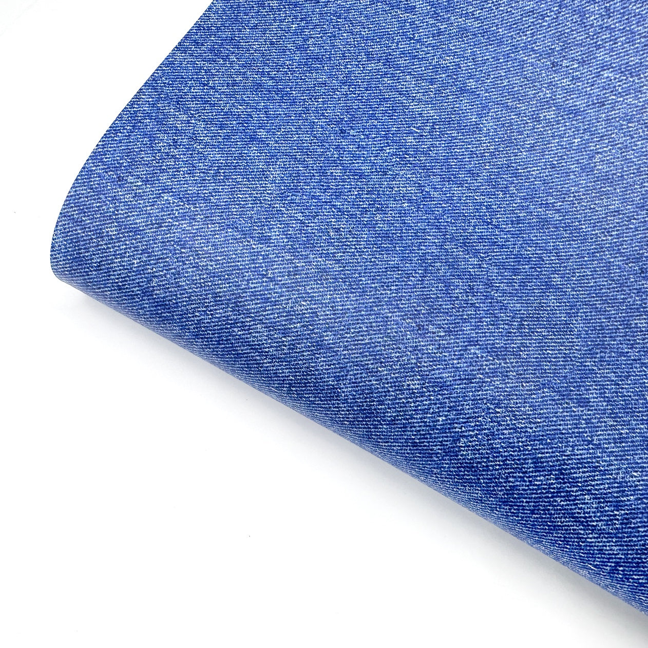 Darling Denim Premium Faux Leather Fabric Sheets - Eliza Henri