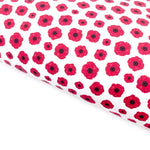 Poppy Love Lux Premium Canvas Bow Fabrics - Eliza Henri