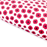 Poppy Love Lux Premium Canvas Bow Fabrics - Eliza Henri