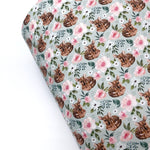 Mint Fawn Lux Premium Canvas Bow Fabrics - Eliza Henri