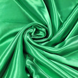 Emerald Green Premium Polyester Satin Fabric - Eliza Henri