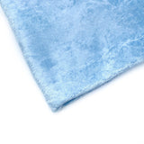 Baby Blue Crushed Velvet Fabric - Eliza Henri