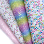 Rainbow Bunnies Beautiful Featured Fabric Pack - Eliza Henri