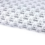 I Do Crew Lux Premium Printed Bow Fabric - Eliza Henri