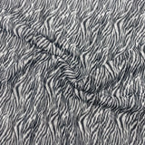 Wild Side Zebra Soft Premium Stretch Mesh Tulle