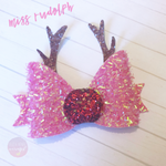 Miss Reindeer Antler Bow Template - Eliza Henri