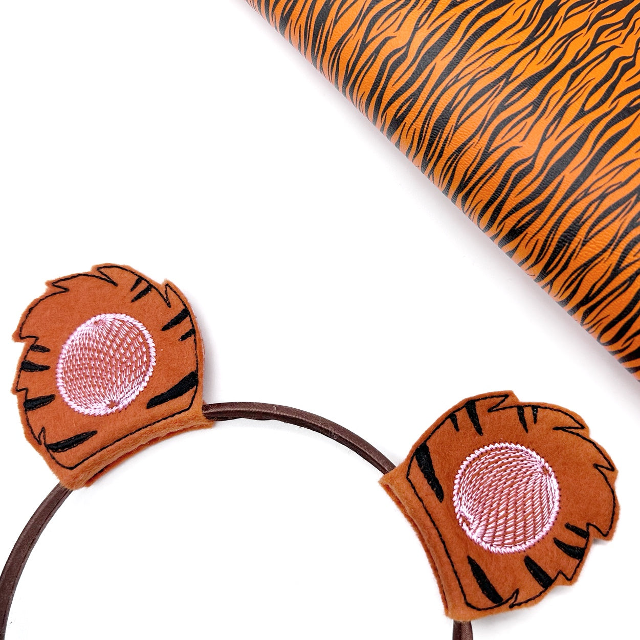 EHC Tiger Ears Headband Slider Felties - Eliza Henri