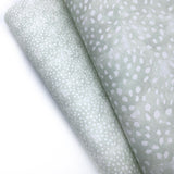 Mint Freckled Fawn Premium Faux Leather Fabric Sheets - Eliza Henri